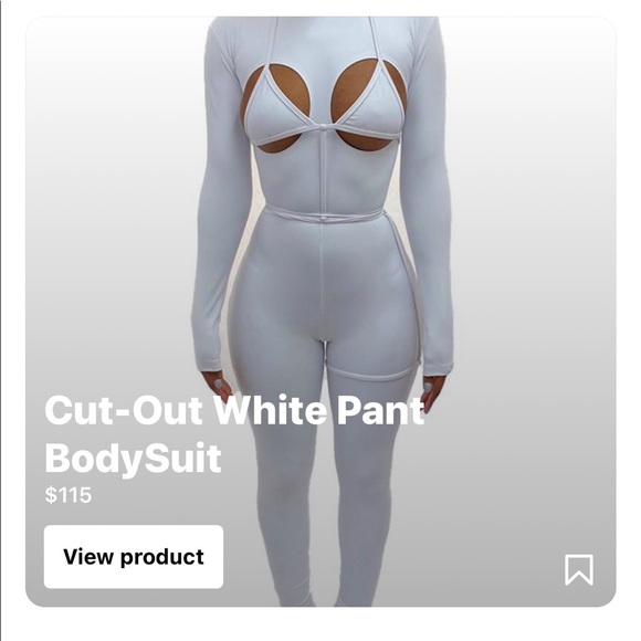 @fromgrayscale cut out bodysuit - Picture 2 of 2